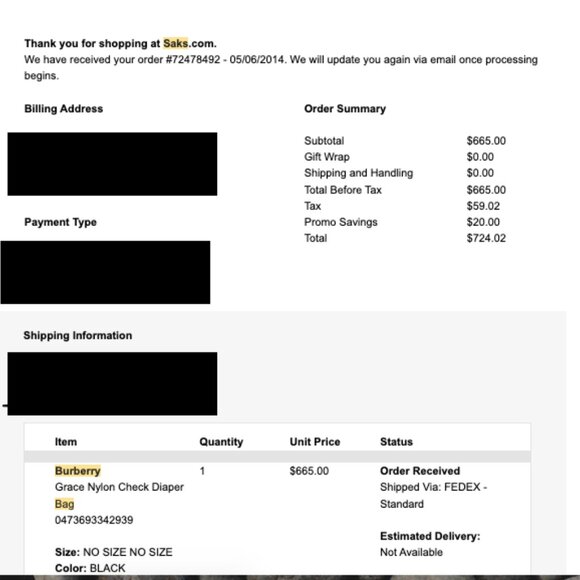 Authentic Burberry Diaper Bag (Quiet Luxury!!) - Picture 8 of 8